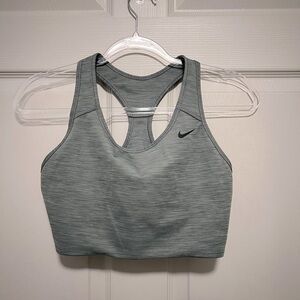 Gray Nike Sports Bra